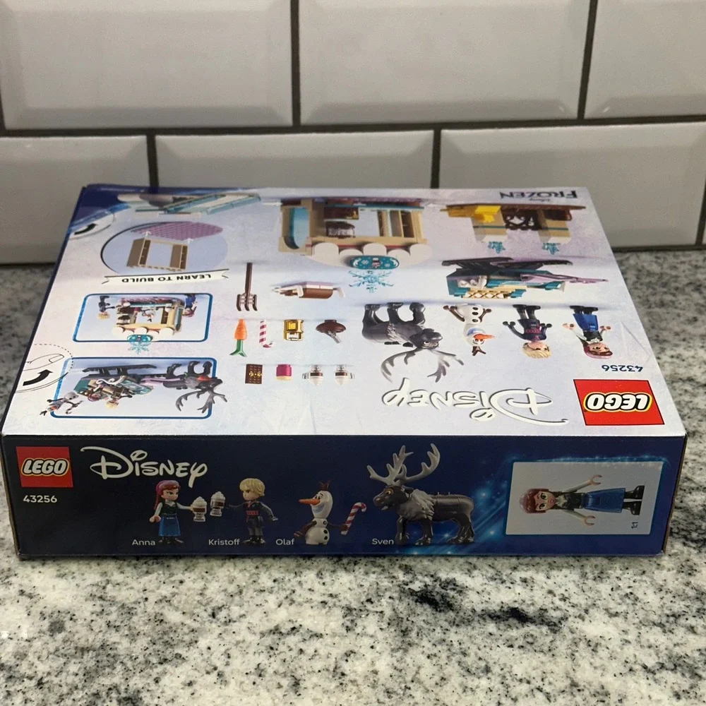 LEGO Disney Frozen 43256 Annas Sleigh Adventure‎ Building Toy 192 Pieces Ages 4